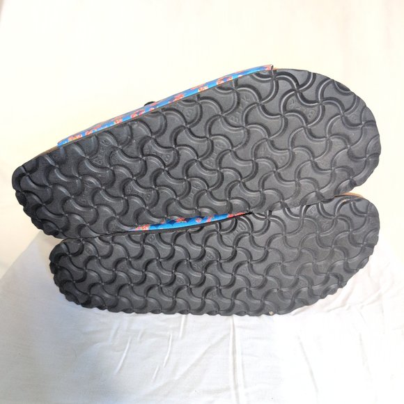 Birkenstock Papillio Floral Triple-Strap Sandals - Size 9 - Picture 7 of 8